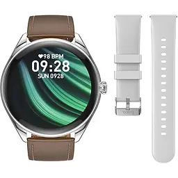 Смарт годинник Hoco Y22 AMOLED Smart sports watch Bluetooth V5.3/IP67 JL7012A6 Silver - мініатюра 3