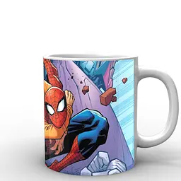 Кухоль GeekLand Людина-Павук Spider-Man комікс SM.02.015 330 мл білий - мініатюра 3