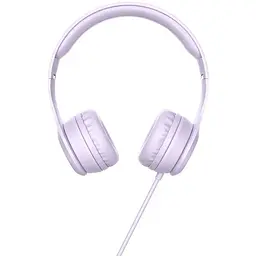 Накладні навушники Hoco W21 (3.5mm/1.2m) Фіолетовий