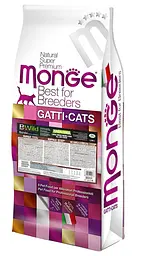 Сухий корм MONGE BWILD CAT Беззерновий для кішок великих порід з буйволом 10 кг