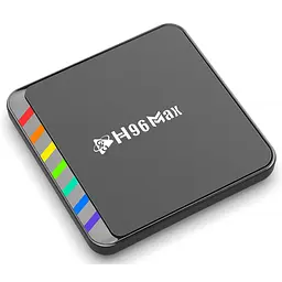 H96 MAX W2 4/32Gb Amlogic S905W2 Android 11.0 Smart TV Box, Смарт ТВ 4K HDR приставка налаштування Android TV у подарунок, YouTube та фільми без реклами - мініатюра 4