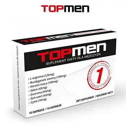Пігулки для потенції TOPMEN, 10 шт