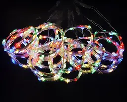 Гірлянда-штора різнокольорова 3x2м 200LED XPRO (46833-_276) - мініатюра 6