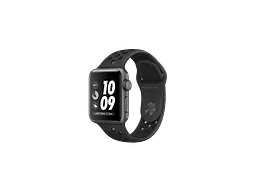 Смарт-годинник Apple Watch GPS 38mm Sp.Grey/Almn Case UA with Anthracite/Black Nike Sport Band (MTF12)