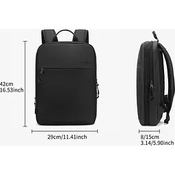 Рюкзак Tigernu T-B9013 15.6" 17.5 л чорний [121182] - мініатюра 5