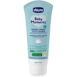 Дитячий крем Chicco Baby Moments захисний щоденний з патенолом під підгузок 100 мл (11641.00)