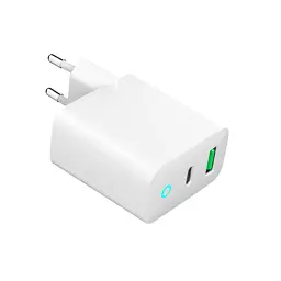 Зарядний пристрій Gembird 1xUSB-A + 1 Type-C (PD20Вт + QC3.0 18Вт) white (TA-UC-PDQC20L-W-01) - мініатюра 4