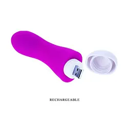 Wibrator Pretty Love Ian, 12 cm (fioletowy) - мініатюра 8