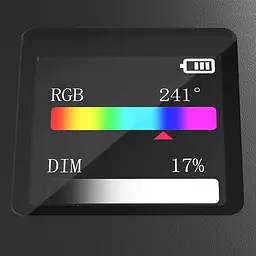 Накамерне світло Ulanzi C01 RGB L205 Black [157902] - мініатюра 11