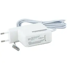Блок живлення для ноутбука PowerPlant для ноутбука Apple 220V, 14.85V 45W 3.05A MagSafe2 (AP45KMAG2)