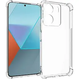 Чохол GETMAN Full Camera Case для Xiaomi Redmi 13C / Poco C65 Transparent [117303] - мініатюра 1
