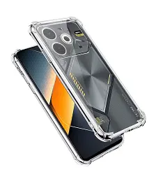Панель BeCover Anti-Shock для Tecno POVA 6 Neo (LI6) Clear (712785) - мініатюра 4