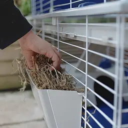 Ferplast BARN 120 продумана та укомплектована двоповерхова клітка для кролика та середніх гризунів - мініатюра 4