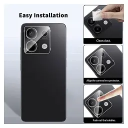 Скло захисне Dengos Xiaomi Redmi Note 13 5G + camera module glass (DG-TGSCP-02) - мініатюра 3