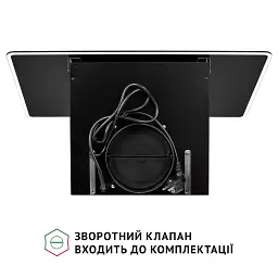 Витяжка декоративна похила Perfelli VICCO 6HSR NERO - мініатюра 8