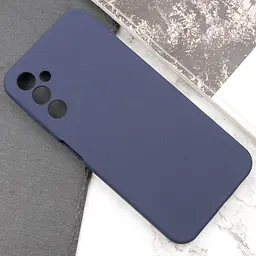 Чохол Silicone Cover Lakshmi Full Camera (AAA) для Samsung Galaxy A14 4G/5G Темно-синій / Midnight blue - мініатюра 5