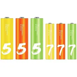 Набір батарейок ZMI 12 AA і 12 AAA bat Alkaline 24 шт ZI5+ZI7 (6934263402520)