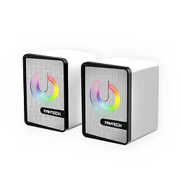 Компьютерные колонки Fantech GS 203 SPACE EDITION USB White - мініатюра 1
