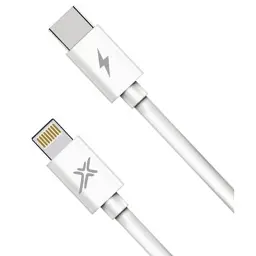 Дата кабель USB-C to Lightning 1.2m white Grand-X (CL-07) - мініатюра 2