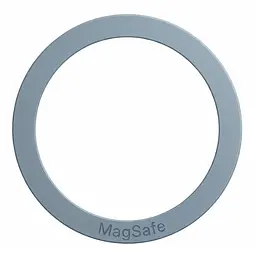 Металлическое кільце Silicone Magnetic Blue Grey