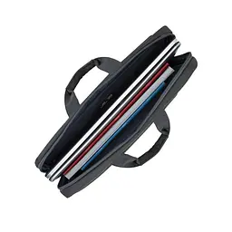 Сумка для ноутбука RivaCase 15.6" 8231 Grey (8231Grey) - мініатюра 9