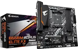 Материнська плата Gigabyte B550M Aorus Elite AX Socket AM4 (B550M AORUS ELITE AX)