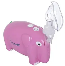 Компресорний інгалятор Longevita Слонік CNB69012 Pink (6447592) - мініатюра 2