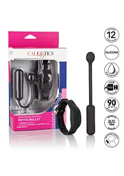Віброяйце Calexotics Remote Petite Bullet 7 см (чорний) - мініатюра 16