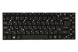 Клавіатура для ноутбука ACER Aspire 3830, 4830 чорний, без фрейму (Win 7) (KB310692)