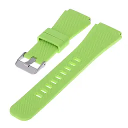 Силіконовий ремінець Primo для годинника Samsung Gear S3 Classic SM-R770/Frontier RM-760 Light Green - мініатюра 3