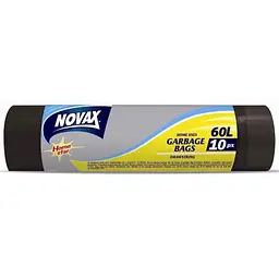 Пакети для смiття NOVAX 60л 10шт 9446