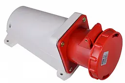 Розетка стаціонарна 63А P4 IP67 3P+PE ГС АСКО-УКРЕМ (A0080040007) - мініатюра 2