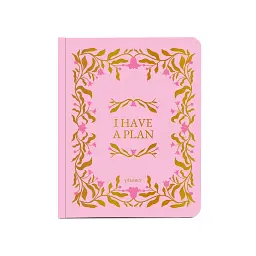 Планер «I HAVE A PLAN» рожевий з плетінням