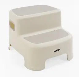Підставка для ніг дитяча на дві сходинки BM-68076 Bimbo 28*30*25 см. антиковзаючі накладки сіра - мініатюра 3