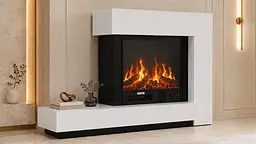 Електричний камін Paylot Mini Right 1500 Вт з порталом, звук потріскування дров (10080123) - мініатюра 7
