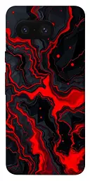 TPU чехол Demsky Black red marble для Google Pixel 8