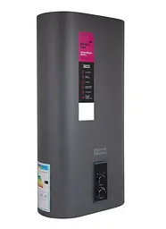 Водонагрівач електричний Thermo Alliance, 2,0 кВт, "мокрий" ТЕН, 80 л плоский, вертикальний, прямокутний, сірий (DT80V20G(PD)/2G) - мініатюра 2