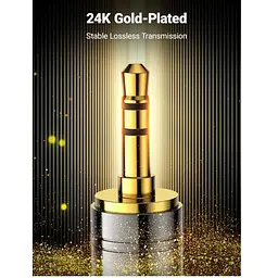Аудіо перехідник Ugreen AV168 3.5 мм Male to 6.35 мм Female Adapter 1pcs (UGR-60711) - мініатюра 3