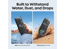 Портативна акустика ANKER SoundCore Boom 3i Black (D5100010) - мініатюра 7