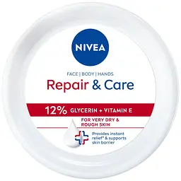 Крем для тіла Nivea Repair & Care Відновлення та догляд для дуже сухої та огрубілої шкіри 400 мл (84545) - мініатюра 3