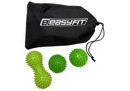 Набір для масажу та МФР EasyFit PVC Set-3 у сумочці