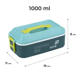 Ланчбокс Kite синій 1 л (K25-1183-2) - мініатюра 5