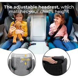 Автокрісло Kinderkraft Junior Fix 2 i-Size Rocket Grey (KCJUFI20GRY0000) - мініатюра 12