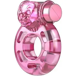 Ерекційне кільце Lybaile з вібрацією Ring, BI-010084A, Рожевий - мініатюра 3