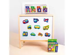 Гра розвиваюча VLADI TOYS "Транспорт" набір магнітів  VT3106-35 - мініатюра 2