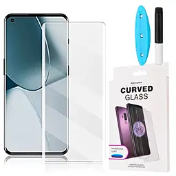 Захисне скло DK для OnePlus 10 Pro UV Curved 015456 clear 2 шт. - мініатюра 3