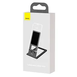 Кріплення для телефону Baseus Foldable Metal Desktop Holder 6.7 - 12.9" LUKP000013 - мініатюра 2