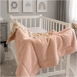 Плед дитячий MirSon Silky Waffle Safari baby 90х110 см (2200013893295) - мініатюра 4