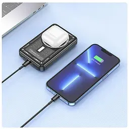 Портативний акумулятор Borofone BJ29 Discovery Edition PD20W 10000mAh чорний - мініатюра 5