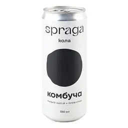 Напій Spraga Комбуча Кола слабогазований з/б 330 мл (923962) - мініатюра 6